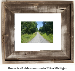 horse trail rides near me in Utica, Michigan